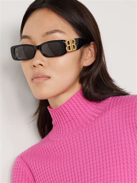 prada balenciaga tiny sunglasses|Balenciaga Sunglasses for Women .